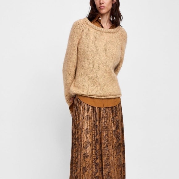 Zara knit pull over jumper sweater - Picture 1 of 13